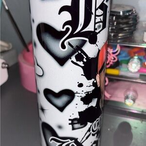 Chris brown custom tumbler